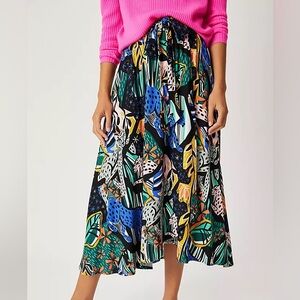 Anthropologie Masha Volnova Saoirse tiered maxi skirt